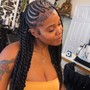 Design Fulani Braids  with Twist