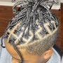 Kid's Braids cross cross