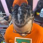 Kid's Braids with hair adding