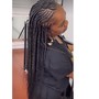 Partial Weave with braided Bantu knots