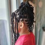 Medium Box Braids: KNOTLESS