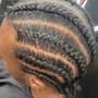 Men's Cornrows  [simple]