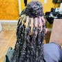 Loc Retwist with Rope Twist