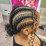 8 -10 feed in braids