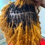 Microlocks Twist Natural Hair