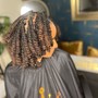 Short Marley 2 strand twist on Locs