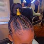 Kid's Braids add weave