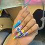 Short Acrylic Freestyle Set