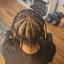 Cornrows - single layer, no added hair