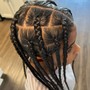 4 Feed In Braids