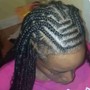 Double Dutch Sticth Braids