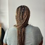 BOHO Knotless Braids- (SMedium)  Mid- Back