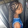 Kid's Feed-In Braids