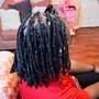 Kid's two strand twist locs only 10 and under