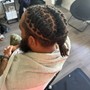 2 feed in braids