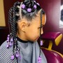 Kid's Braids (individual with beads)