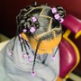 Kid's Braids (individual with beads)