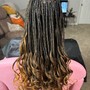 Corn rows (up to 10 going straight back)