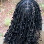 Bohemian knotless Braids (small)