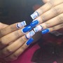 Medium Acrylic Nails Full Set