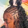 Bob boho fulani braids/ Knotless