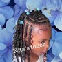 Kids knotless Braids 9yrs To 13yrs LARGE