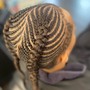 Men or Woman Bun Two Strand Twist