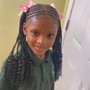 Kid's Medium Knotless Braids