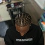 Men’s Fulani Braids (no feed-hair)