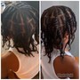 Kid's two strand twist. Natural hair