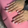 Medium acrylic nail set