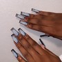 Long acrylic nail set