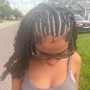 Stitch Braids (Front Of Natural Hair)