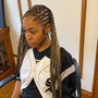 Kriss Kross Knotless Braids