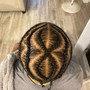 Braids (no hair added)