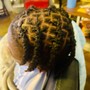 Kid's scalp Braids/no extensions