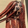 Medium Knotless Braids