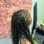 Fulani Braids, Butt Length w/curls