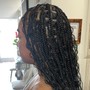 Braid down for wigs or crochet