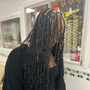 Invisible Locs on Natural hair