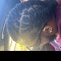 Natural Hair Cornrows