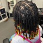 Individual Braids w/ beads