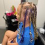 Large Knotless Braids