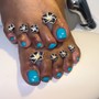 Pedicure w/ Gel Polish