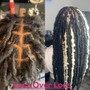 Locs Over Locs w/ Retwist Smedium (73+)