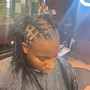 Boho Knotless bob (braids)