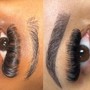 Natural Brown Lash Extensions Set