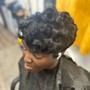 Relaxer Retouch/ Trim/ Treatment and style