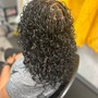 Relaxer Retouch/ Trim/ Treatment and style