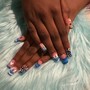 Pedicure - French tip